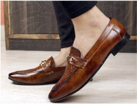 CLASSIQ TAN LOAFERS FOR MEN - Tan, 8