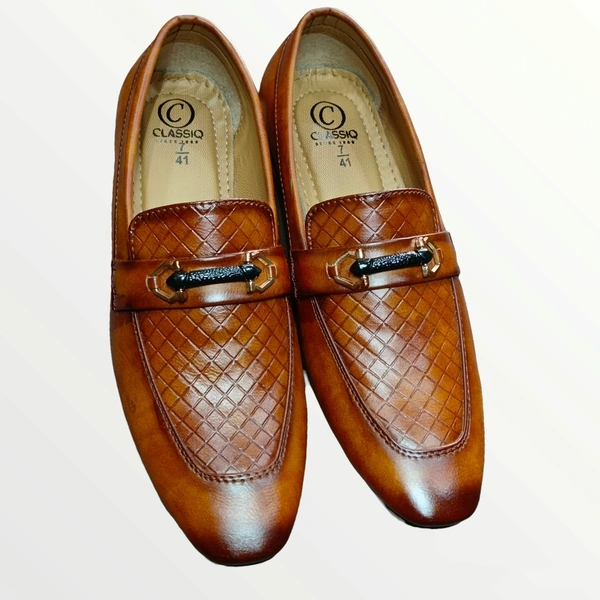 CLASSIQ TAN LOAFERS FOR MEN - Tan, 8