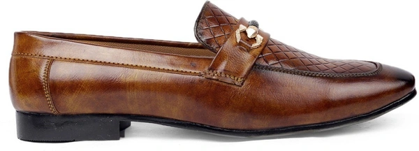 CLASSIQ TAN LOAFERS FOR MEN - Tan, 9