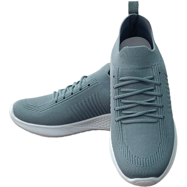 GREY IMPORTED LIGHT WEIGHT RUNNING SHOES - Gray, 7