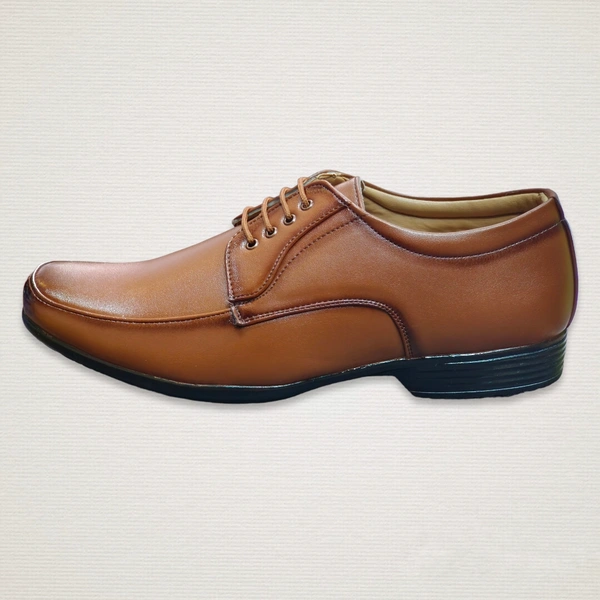SELICON MEN'S TAN DERBY - Tan, 7
