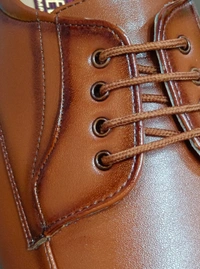 SELICON MEN'S TAN DERBY - Tan, 7