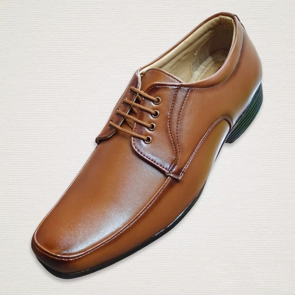 SELICON MEN'S TAN DERBY - Tan, 8