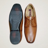 SELICON MEN'S TAN DERBY - Tan, 8