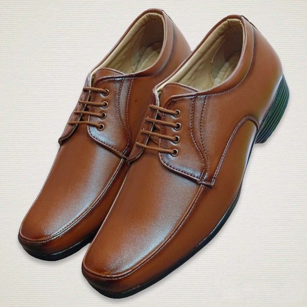SELICON MEN'S TAN DERBY - Tan, 10