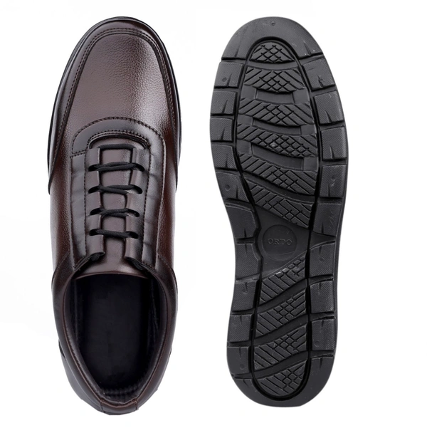 CLASSIQ FORMAL BROWN LACEUP - Brown, 6