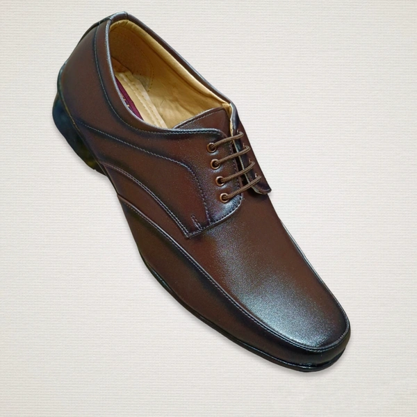SELICON DARK BROWN DERBY - Brown, 8