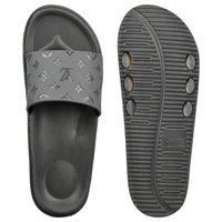 Star Grey Lightweight Slippers - Gray, 7