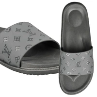 Star Grey Lightweight Slippers - Gray, 7