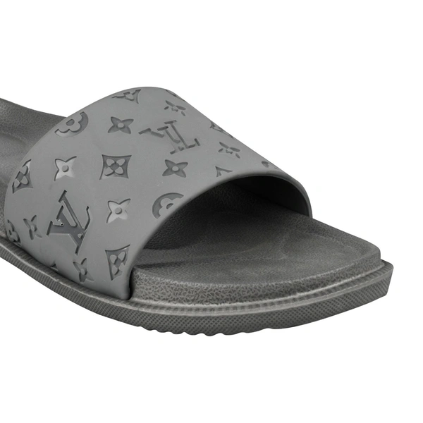 Star Grey Lightweight Slippers - Gray, 7