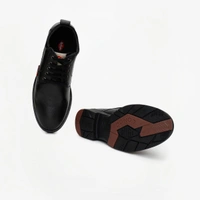 Pure Leather Boots - Black, 41 (7)