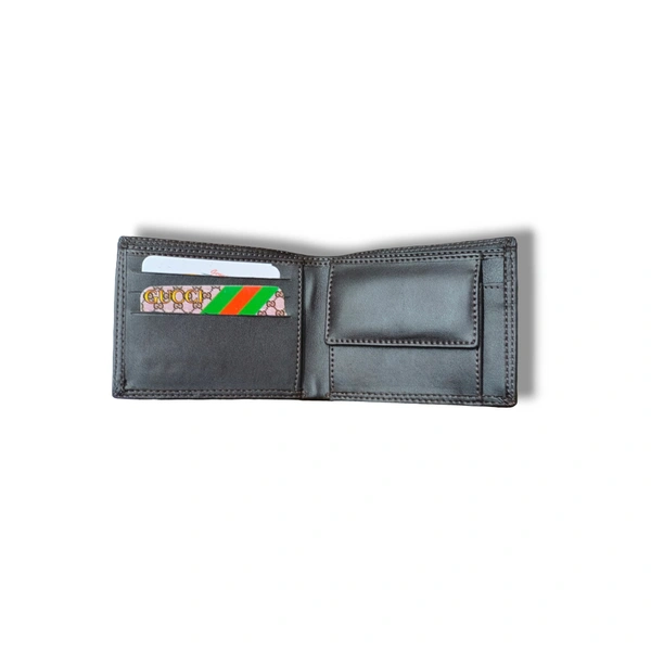 Brown Leather Wallet - Brown