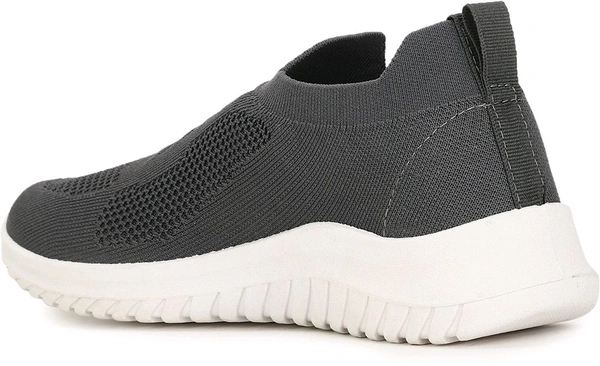 BATA GREY RUNNING SHOES - Gray, 11