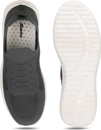 BATA GREY RUNNING SHOES - Gray, 11