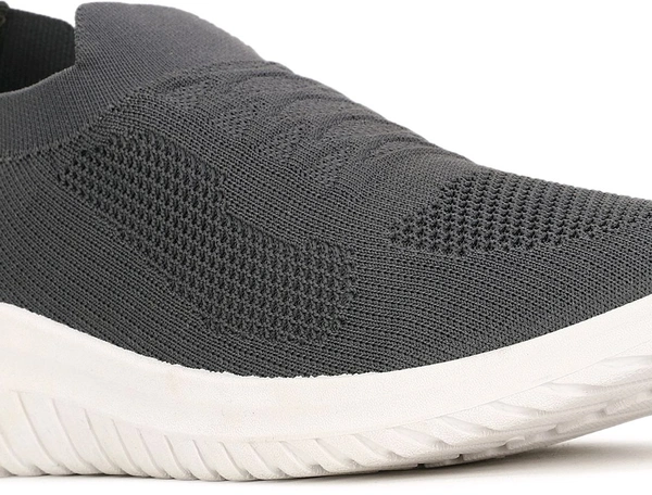 BATA GREY RUNNING SHOES - Gray, 11