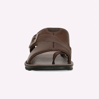 Bata Light Brown Slippers - Brown, 42 (8)