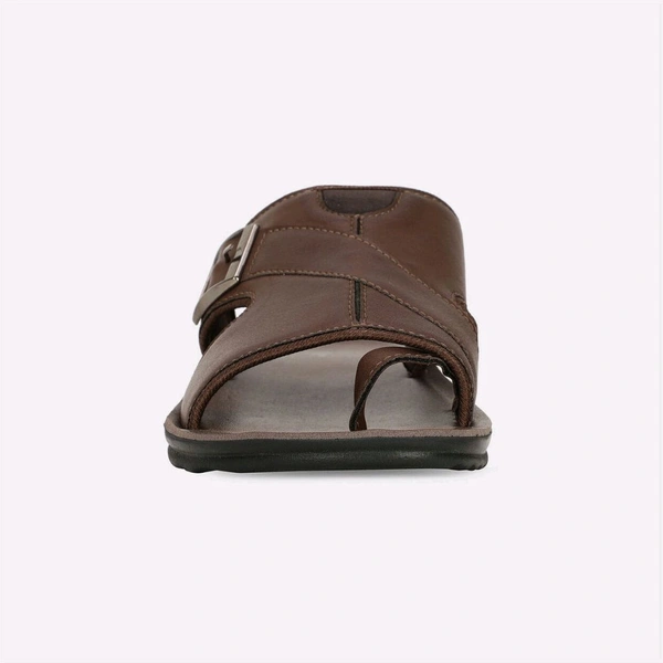 Bata Light Brown Slippers - Brown, 42 (8)
