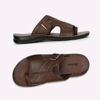 Bata Light Brown Slippers - Brown, 42 (8)