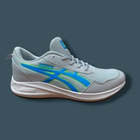SUN SAGA LIGHT GREY RUNNING SHOES - 6, Grey