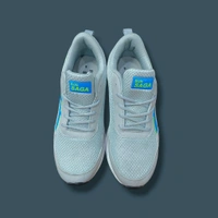 SUN SAGA LIGHT GREY RUNNING SHOES - 6, Grey