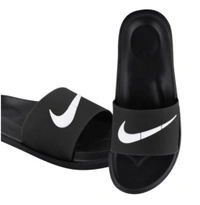 Premium Black Slippers - Black, 10