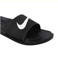 Premium Black Slippers - Black, 10