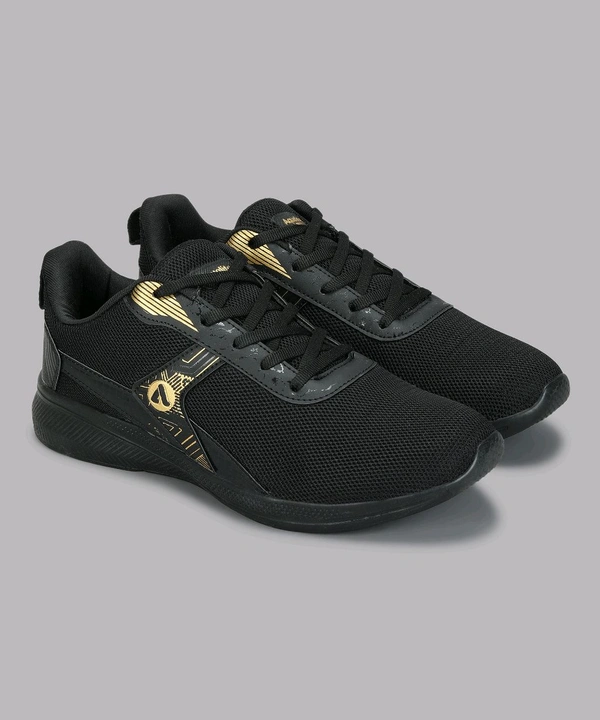 Aqualite Black Running Shoes - Black, 7