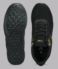 Aqualite Black Running Shoes - Black, 7