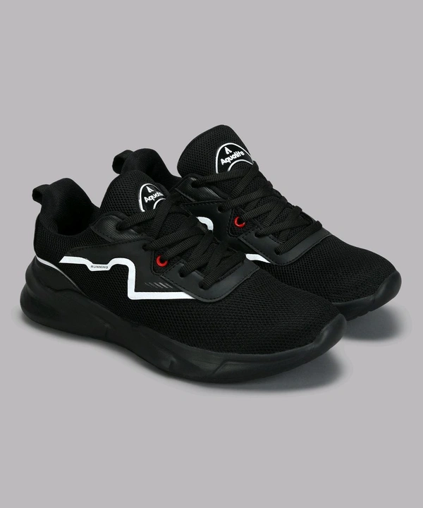 Aqualite Premium Running Shoes - 7, Black