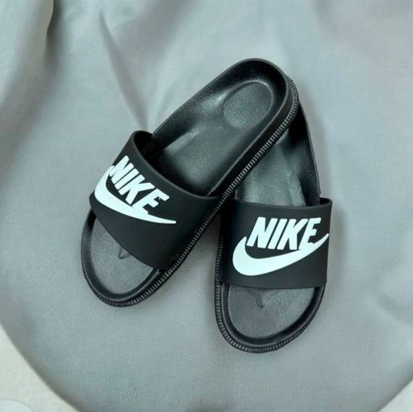 Black Trendy Slippers - 7, Black