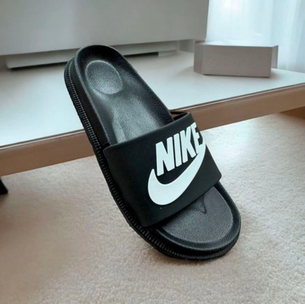 Black Trendy Slippers - 7, Black