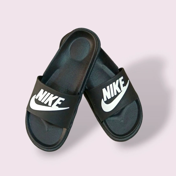 Black Trendy Slippers - 7, Black
