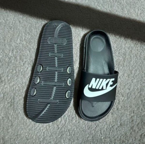 Black Trendy Slippers - 7, Black