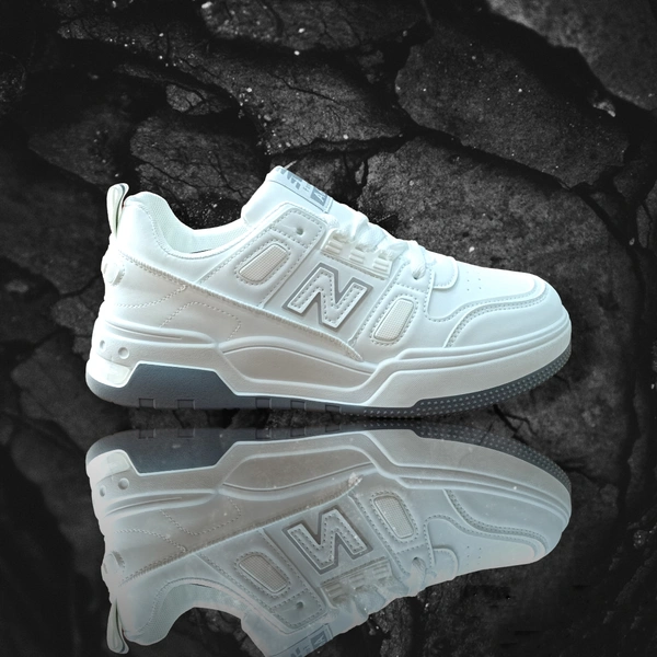 Trendy White Imported Sneakers
