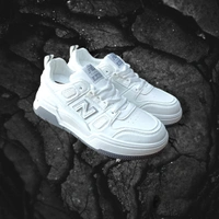Trendy White Imported Sneakers - White, 41 (7)