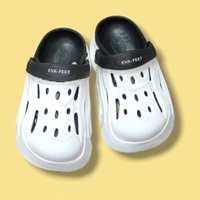 TRENDY WHITE EVA CROCS - 6, White