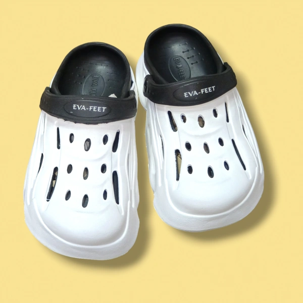 TRENDY WHITE EVA CROCS - 6, White