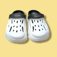 TRENDY WHITE EVA CROCS - 6, White