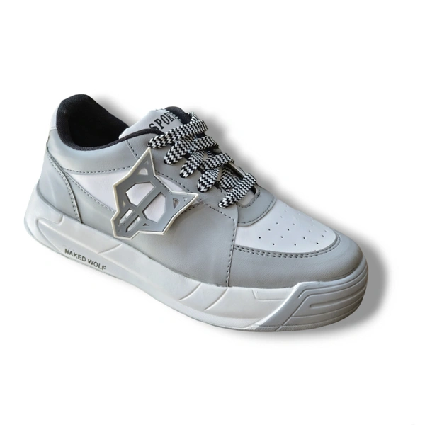 Grey Sneakers - Gray, 7
