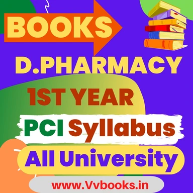 D.PHARMACY 1ST YEAR BOOKS