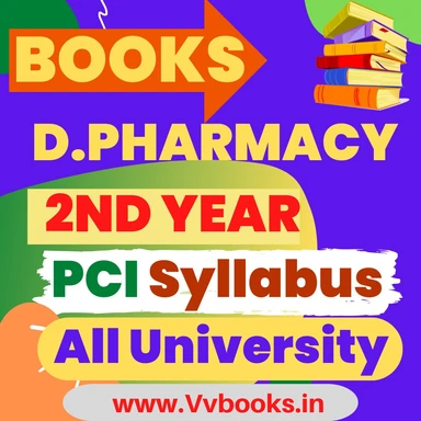 D.PHARMACY 2ND YEAR BOOKS