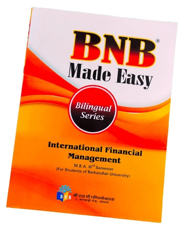 INTERNATIONAL FINANCIAL MANAGEMENT 