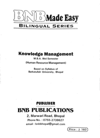 KNOWLEDGE MANAGEMENT
