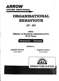 ORGANISATION BEHAVIOURS MBA 2ND SEM (ARROW)