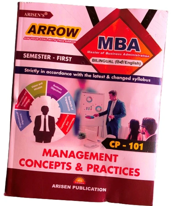 ALL 6 BOOKS SET MBA 1ST SEM ALL 6 BOOKS SET MBA ARROW (ARISEN PUBLICATION)