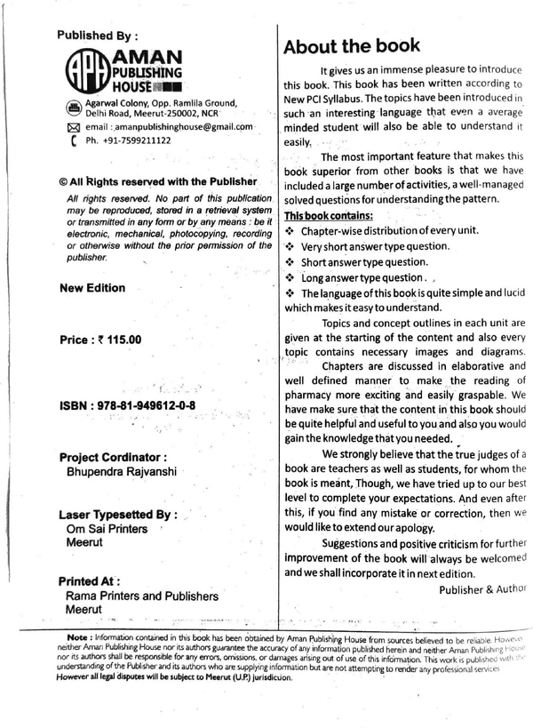 COMMUNICATION SKILLS B.PHARMACY FIRST 1ST SEM (AS PER PCI SYLLABUS)