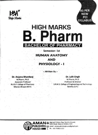 HUMAN ANATOMY & PHYSIOLOGY-1 B.PHARMACY FIRST 1ST SEM (AS PER PCI SYLLABUS)