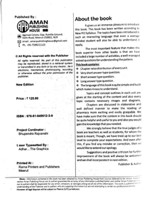 PHARMACEUTICAL ANALYSIS-1  B.PHARMACY FIRST SEM 1ST  (AS PER PCI SYLLABUS)
