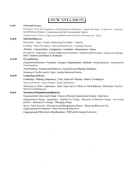 ORGANISATIONAL BEHAVIOUR-RGPV UNIVERSITY-MBA-1ST SEM