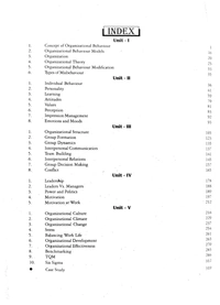 ORGANISATIONAL BEHAVIOUR-RGPV UNIVERSITY-MBA-1ST SEM